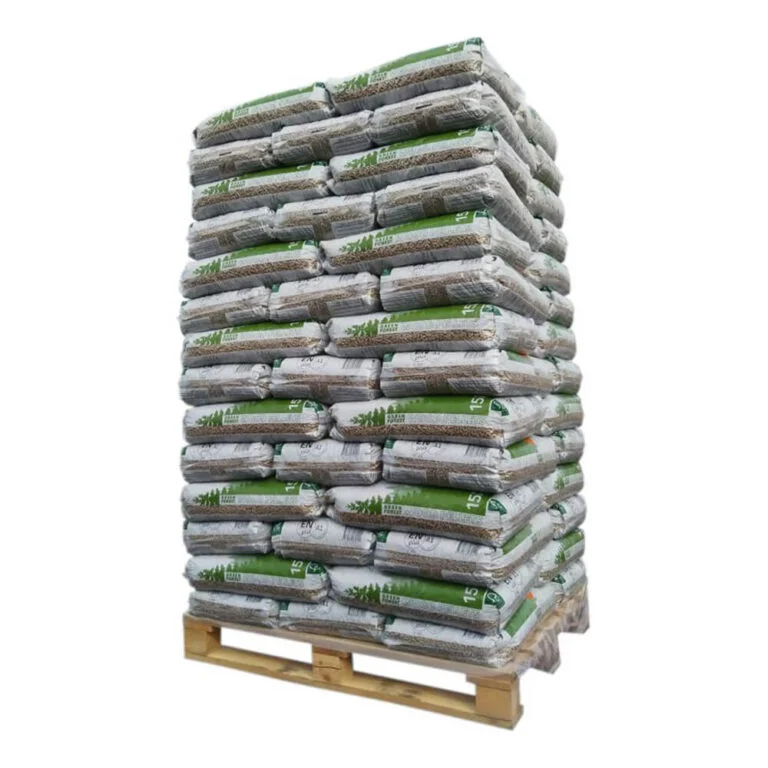 Pellet Green Forest – Palet de 70 sacos de 15 kg ES Plus A1