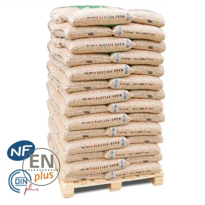Premium Pellets ENplus A1 – Palet de 70 Sacos de 15 kg (Total 1050 kg)