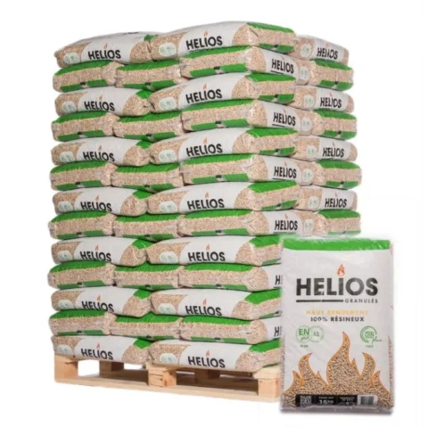 Palet de Pellet Helios – 65 Sacos de 15 kg